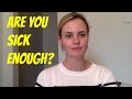 Eating Disorders | Are You Sick Enough To Get Help?