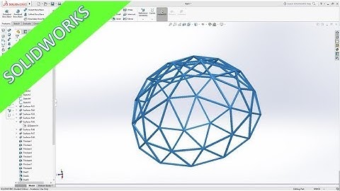 Userwish - Dome - Kuppel - SolidWorks 2017 Training - Part Design