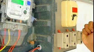 How to make connection of DP switch and 3 fuses for each room | DP switch and 3 fuses connections