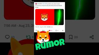 Se RUMORA - #shib Founders Compraran $1.5B de Shiba Inu Coin