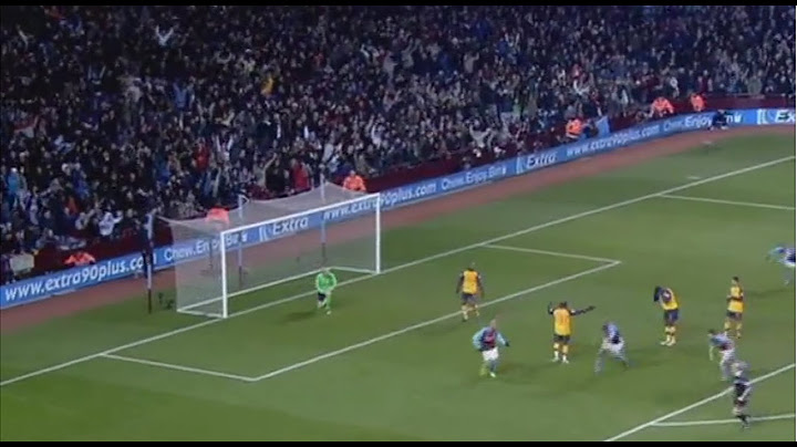 Aston Villa 2-2 Arsenal (2008-09)
