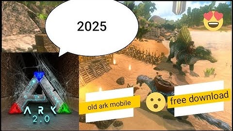 Old 😮Ark survival evolved free download || 2025 🤩 || ark mobile #arksurvivalevolved  #ark