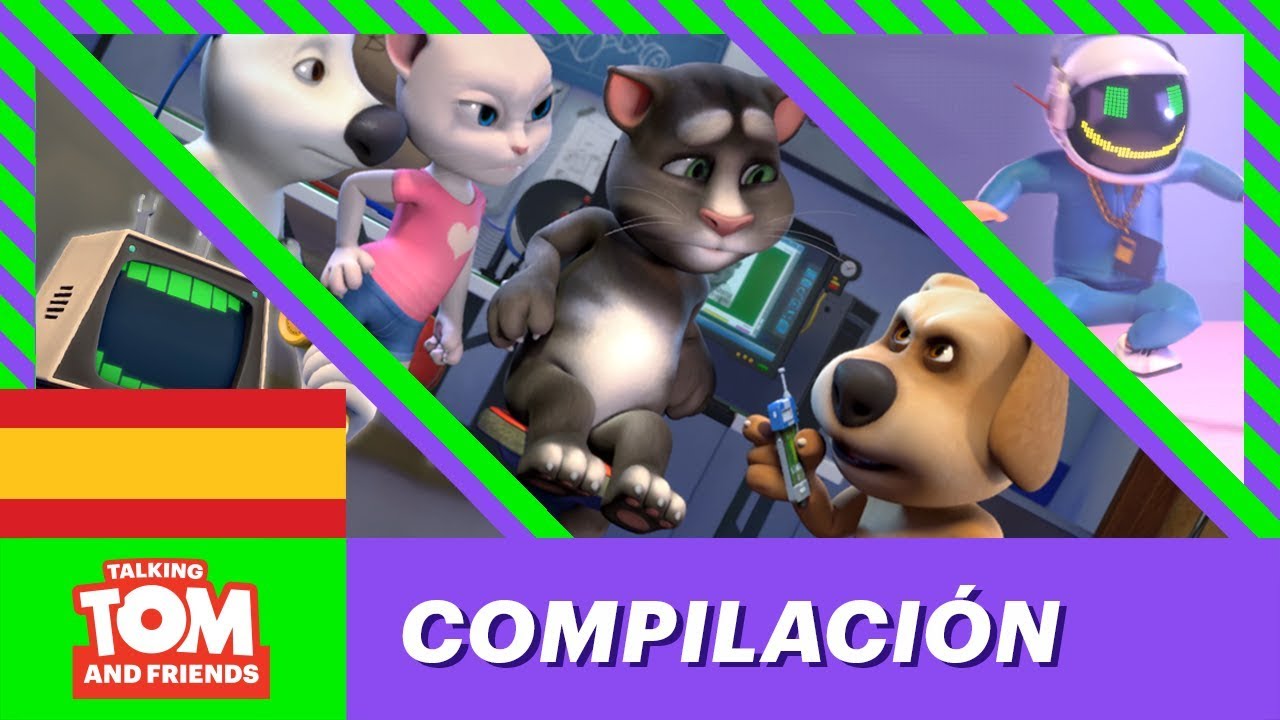 Colección de episodios 1 al 4 de Talking Tom & Friends YouTube