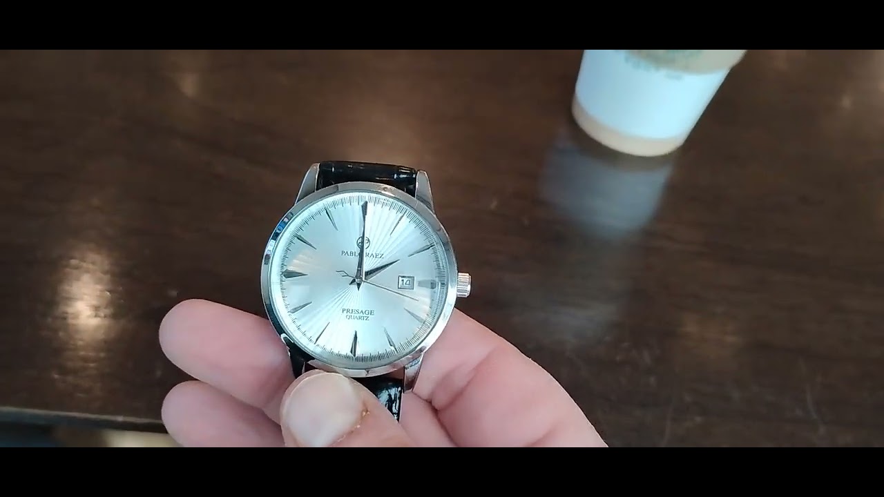 Pablo Raez Presage (Seiko inspired)