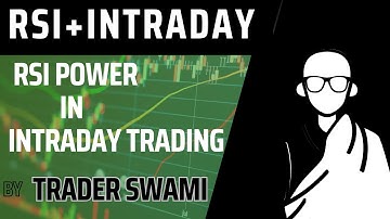 Intraday RSI strategy by Vishal Malkan | RSI indicator explained | 40-60 RSI strategy | Trader Swami