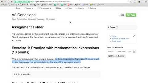 CSUSB CSE 201 2016-07-07