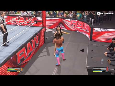 Intergender Match - AJ Styles vs Holly Luyah : WWE 2K22