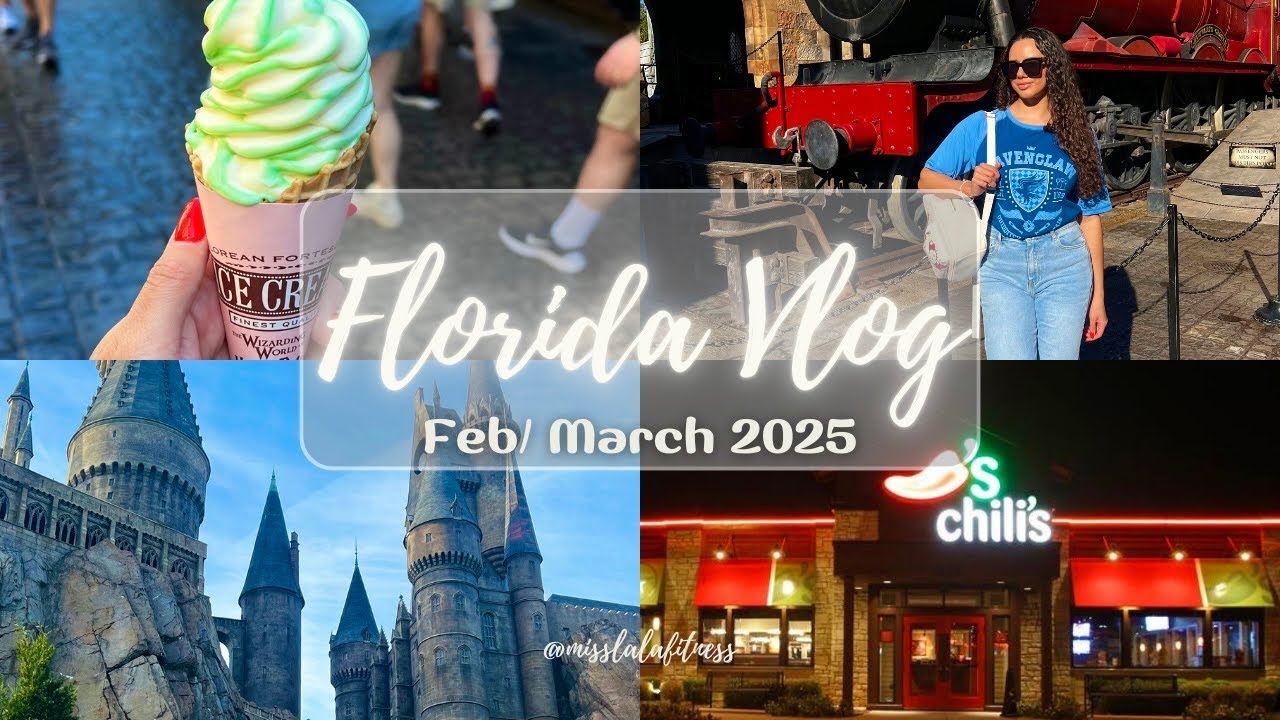 FLORIDA VLOG: Wizarding World of Harry Potter | Island of Adventure | Universal Studios | Chilli’s