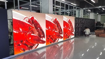 Lecede inoor P2 led screen is aging test. #ledvideowall #videowallscreen #ledscreensupplier