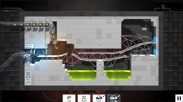 Bridge Constructor Portal Level 25