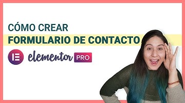 ✉️ ¿Cómo crear formulario de contacto con Elementor Pro? ✔️✔️