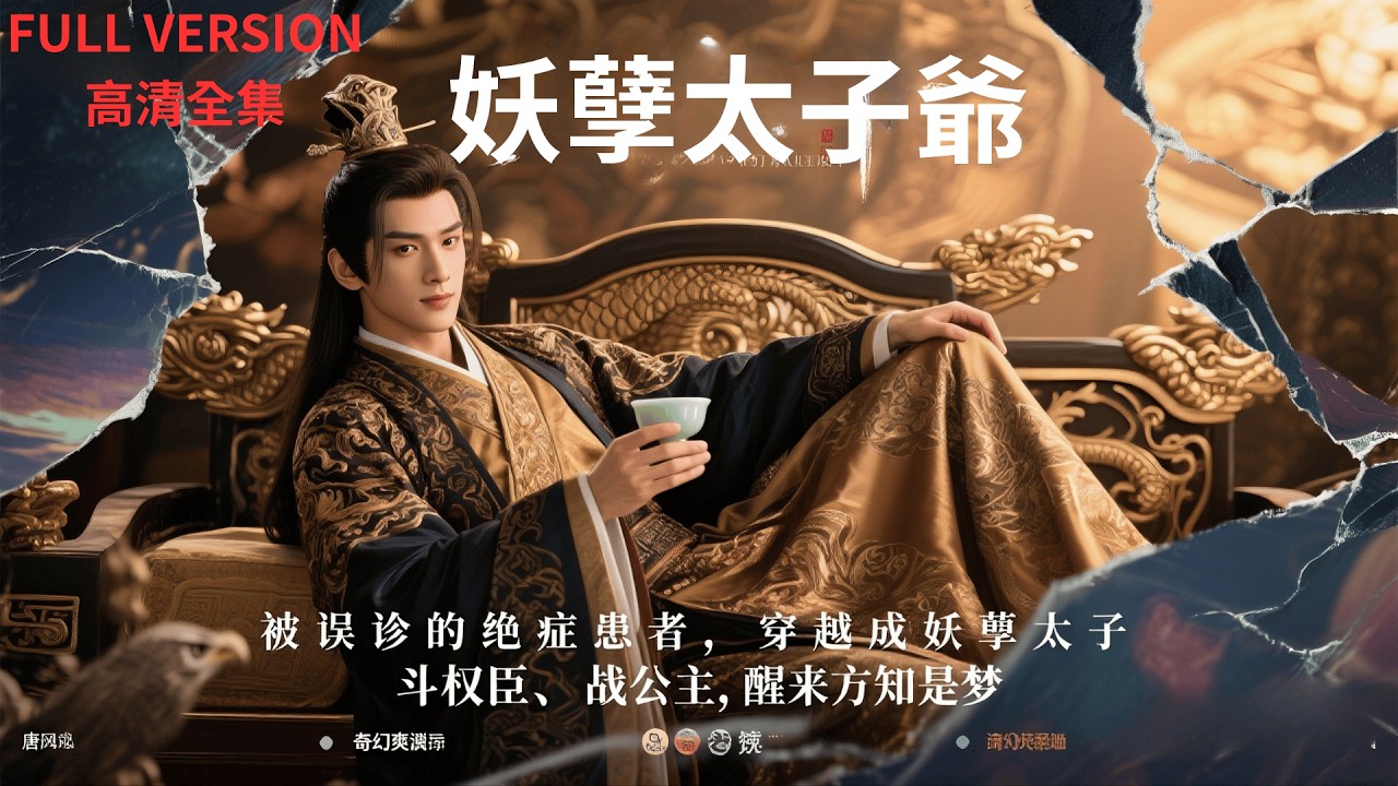 [ 全集 短劇 ]  「被誤診絕症的他揮霍餘生，卻穿越大唐成風流太子！鬥大楚、扳皇子，正擁抱江山美人時，一箭穿心夢醒了…丨全集 免費 丨短劇 逆襲 丨中國短劇 丨繁中 短劇  丨dramabox