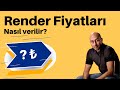 Render Fiyatlandırma Nasıl Yapılır? 3D Mimari Render Fiyatı Neye Göre Verilir?