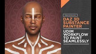 Daz And Substance Painter - UDIM Workflow To Paint Seamlessly
