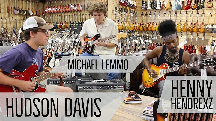 Hudson Davis | Henny Hendrexz | Michael Lemmo at Norman's Rare Guitars