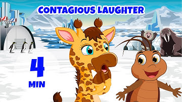 Contagious Laughter - 4 min Giramille | Nursery Rhymes and Kids Songs