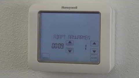 Comfort instellingen Chronotherm Touch (Modulation) | Honeywell Home
