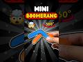 World's Mini Boomerang 🪃🤯 How to make paper Boomerang #shorts #diy #craft #paperairplane #paper #toy