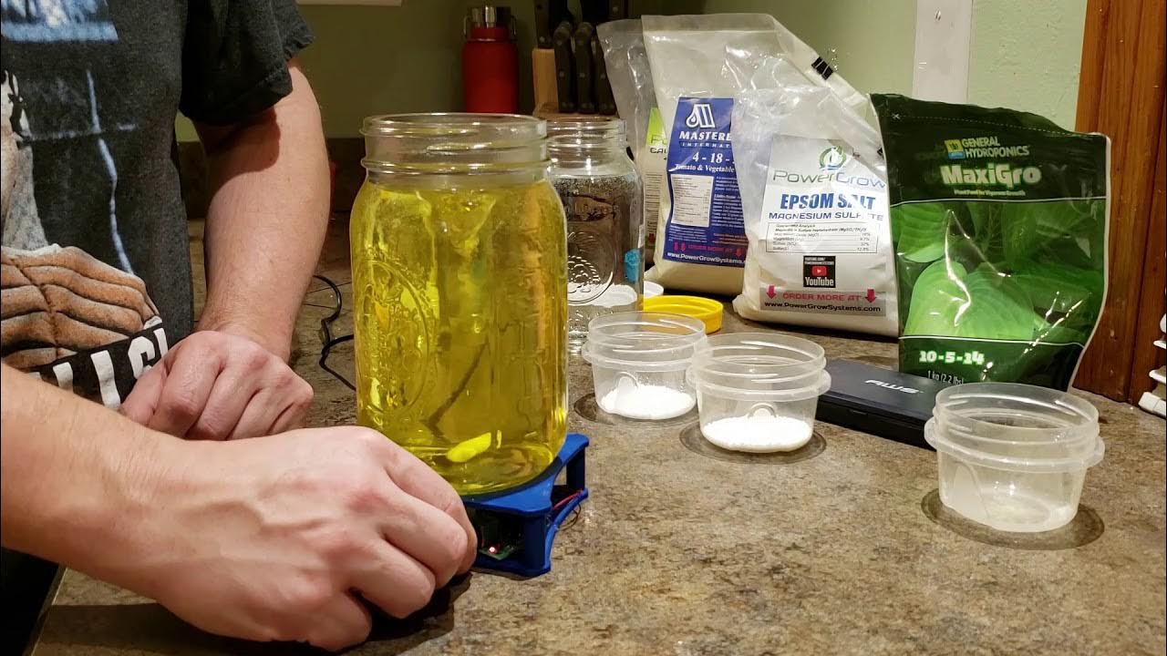 Hydroponics Fertilizer Mixing (How to mix Masterblend hydroponic