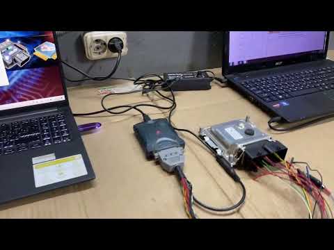 PCMflash и Сканматик 2про _ Boot-Bench кабель для 71 модуля _ Авто НИВА _ Блок BOSCH ME17.9.71