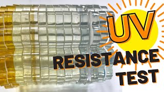 52. Testing the UV Resistance of 7 Resins