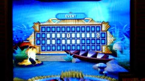 PS2 Wheel of Fortune Run Game 45 Part 2