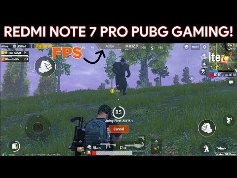 Redmi Note 7 Pro PUBG Gameplay test with HD & High settings, screen recording, FPS measurement! - Redmi Note 7 Pro PUBG Gameplay test with HD & High settings, screen recording, FPS measurement!
