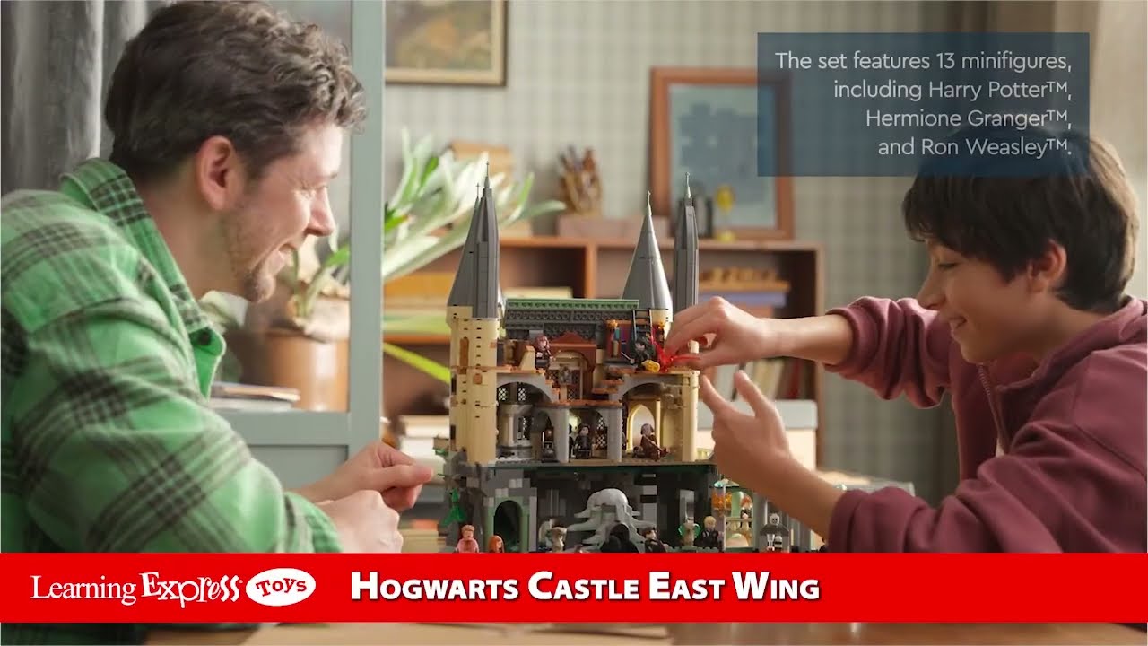 LF76473 Harry Potter Hogwarts Castle East Wing - YouTube