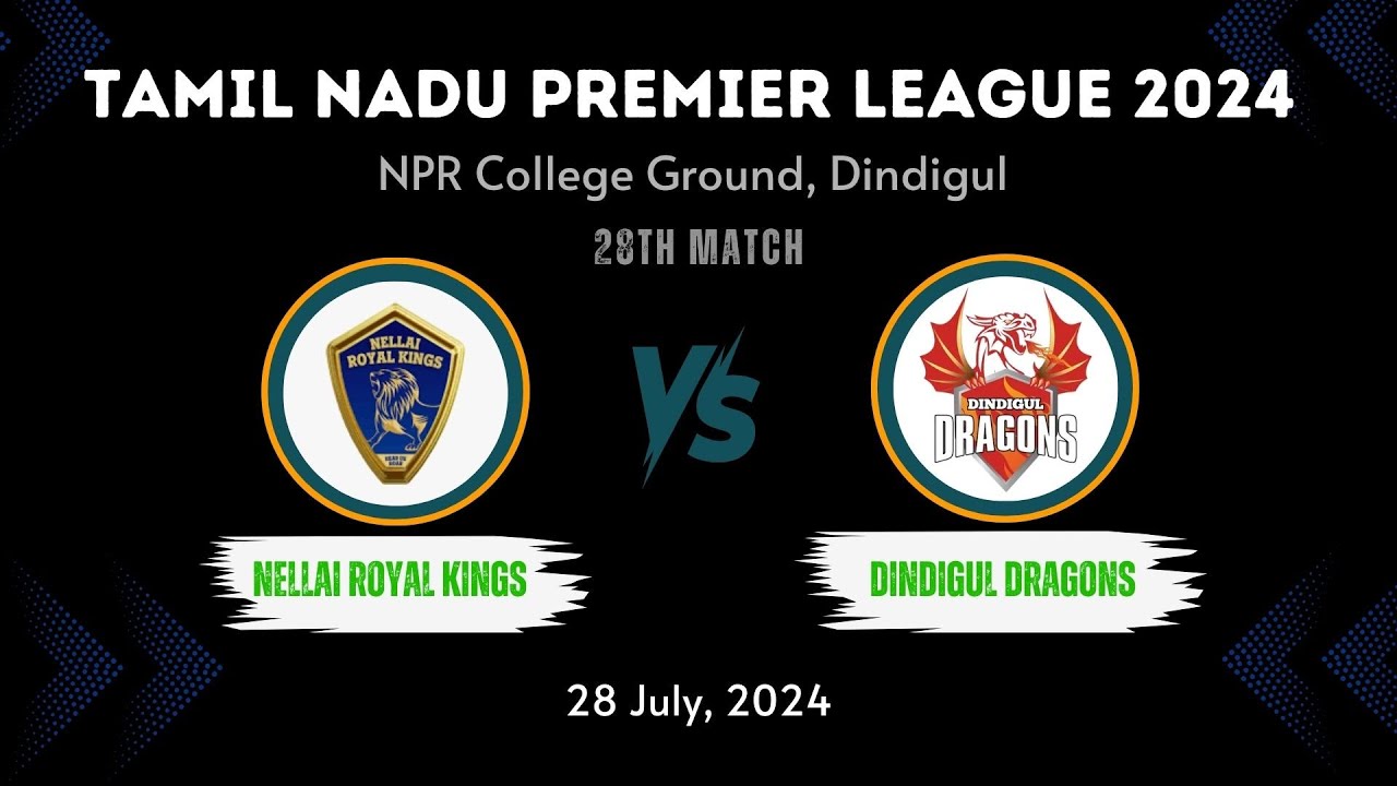 TNPL 2024 Prediction: Nellai Royal Kings vs Dindigul Dragons, 28th Match