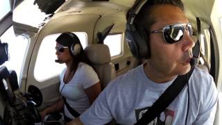 Watch us fly into Little River Airport - California