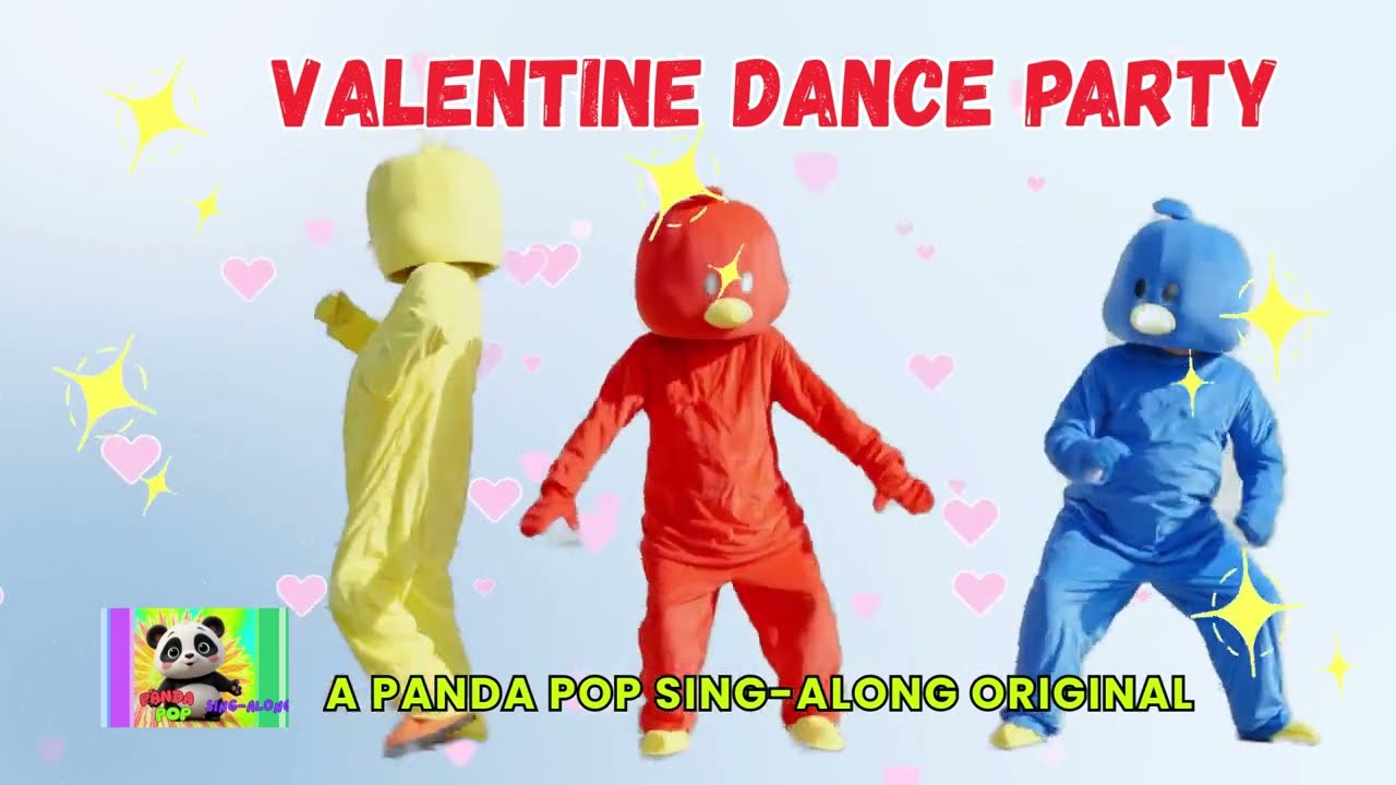 Happy Valentine’s Day Song for Kids | Valentine Dance Party with animation💖Preschool & Toddler Song