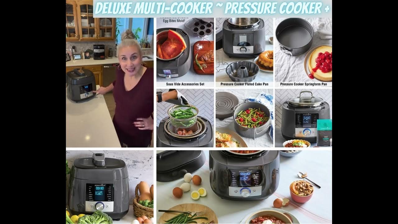 Pampered Chef Deluxe MultiCooker (Pressure Cooker above the rest