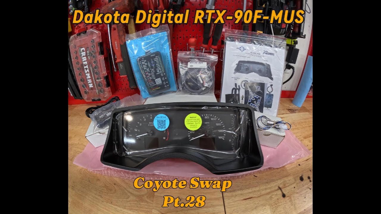 Устанавливаю радиостанцию ​​Dakota Digital RTX-90F-MUS в свой Foxbody 1991 года выпуска с двигате...