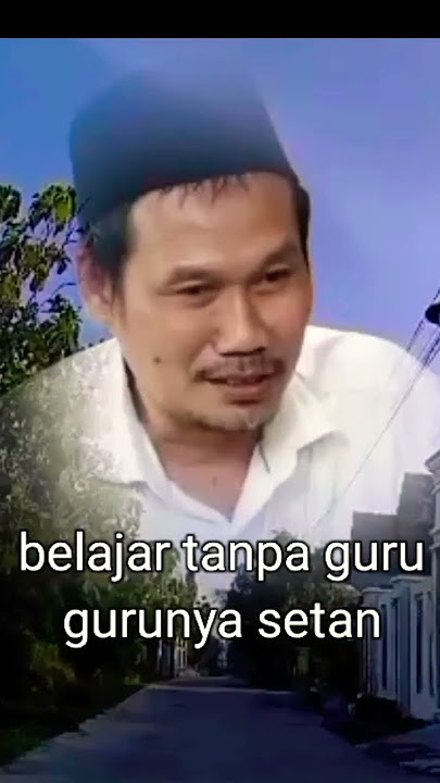 Orang yang belajar tanpa guru itu gurunya setan || ngaji bareng Gus Baha