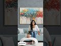 Wall pe bas ek painting… aur pura room ka mood change ✨