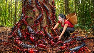 Harvesting 1000+ Giant Wild Scorpions in Amazon Forest | Deadly Venom Monsters Found In The Wild