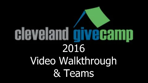 Cleveland GiveCamp 2016