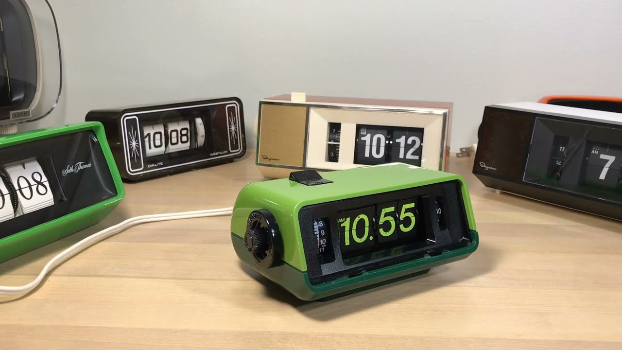 Flip Clock for the Blind and other Flip Clock Fan Stuff - YouTube