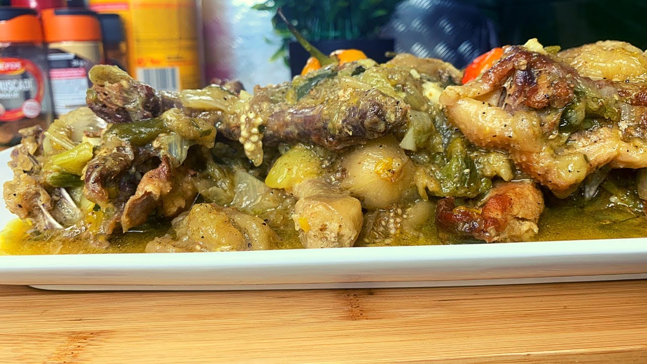 Une autre manière de cuisiner LE POULET DUR à la sauce sans tomate,très delicieux