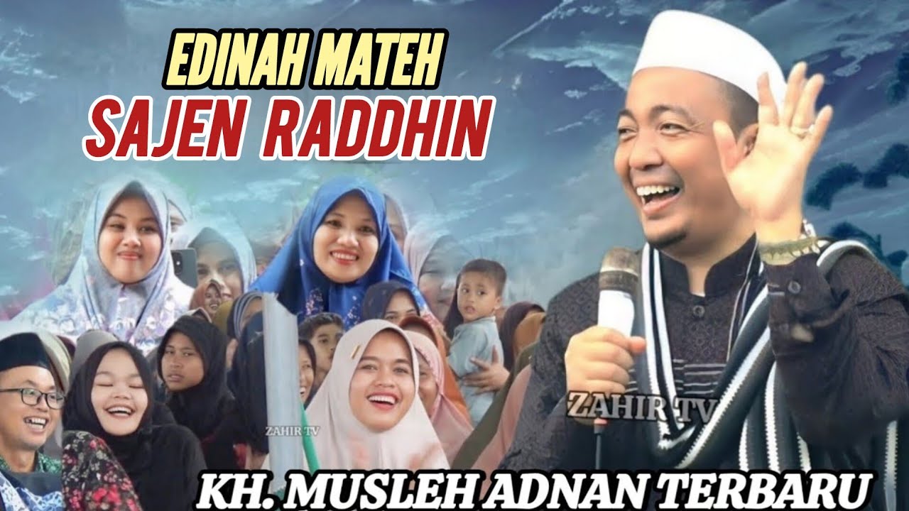 Ceramah Viral Paling Seru Hari Ini || KH. MUSLEH ADNAN TERBARU 2025 Live Kamal - Arjasa - Jember 