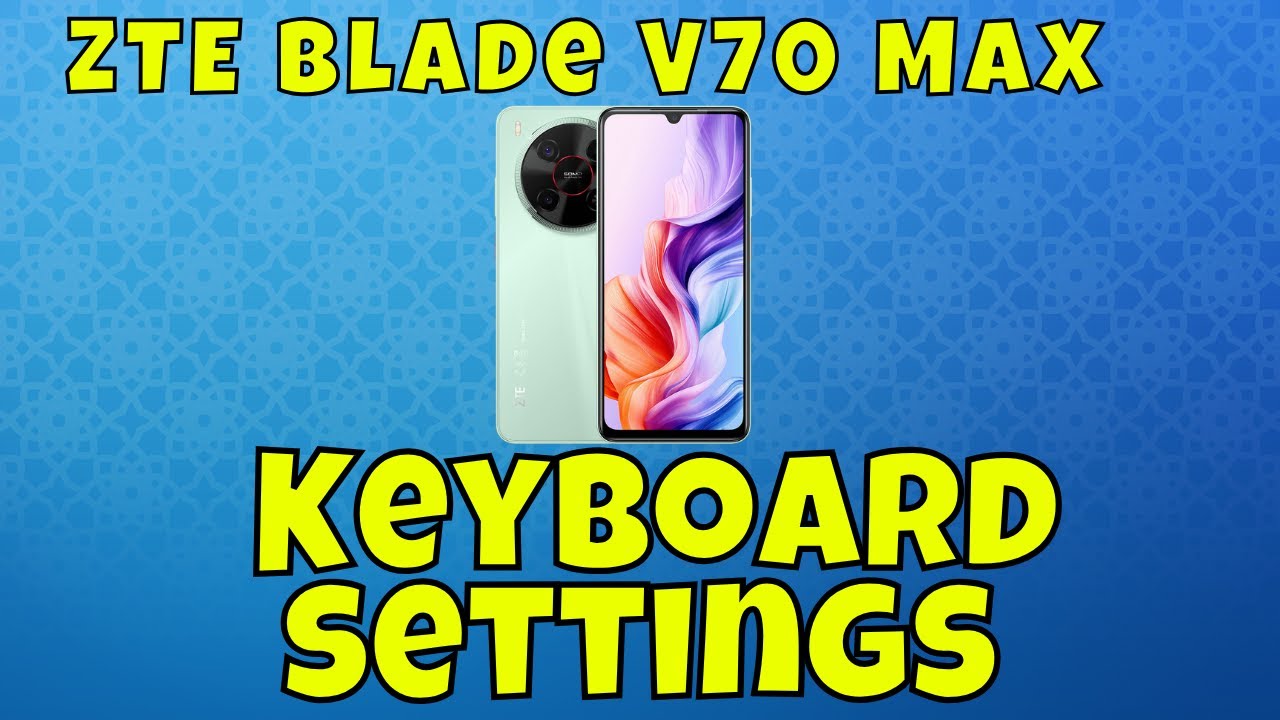 ZTE Blade V70 Max Keyboard Sound || How to enable keyboard sound || Keyboard settings