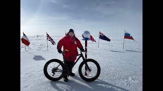 Biking to the South Pole