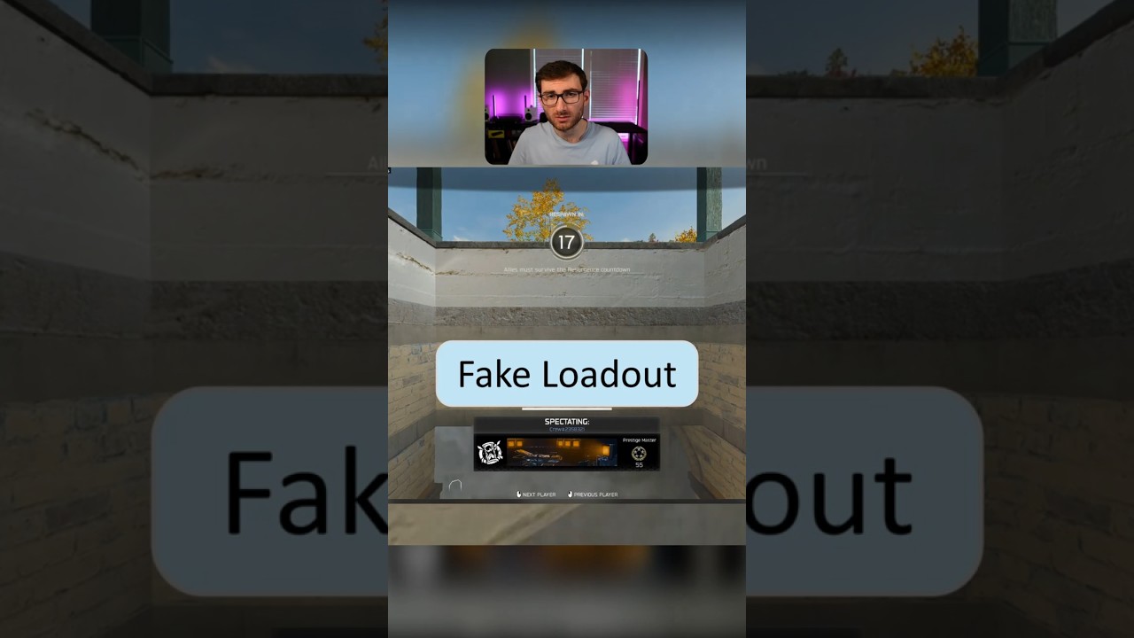 Warzone's Fake Loadout Glitch 