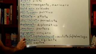 Curso ingles: Oficios y profesiones en ingles CON EJEMPLOS (3) Curso ingles: Oficios y profesiones en ingles CON EJEMPLOS (3)