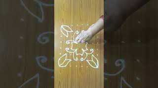 Traditional Kolam Made Easy #kolam #rangoli #tutorial
