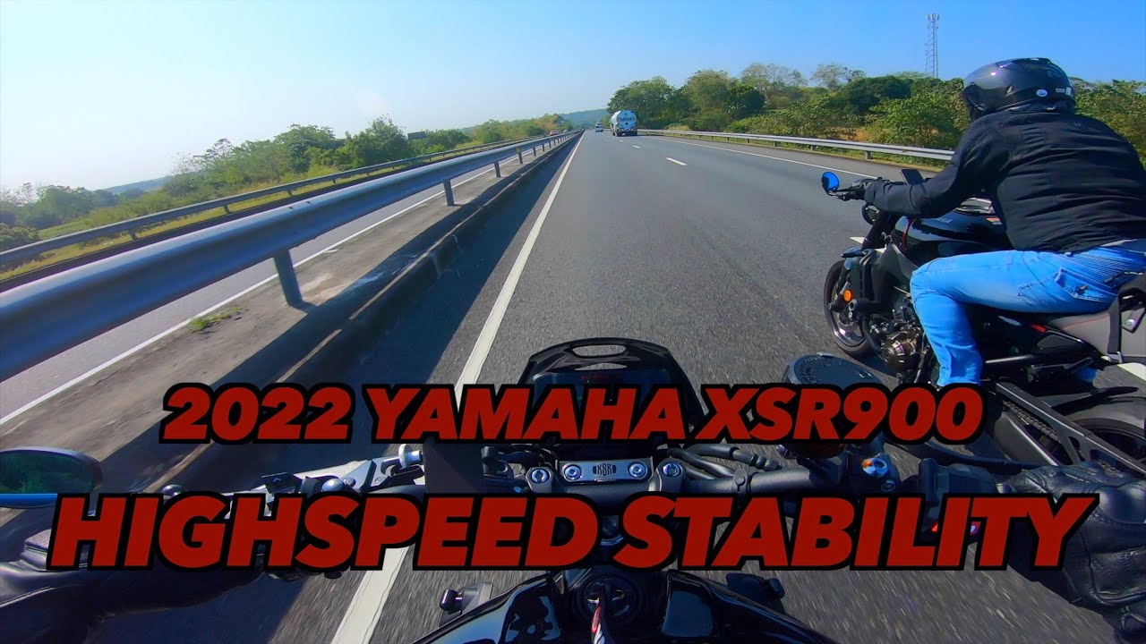 2022 YAMAHA XSR900 STABILITY RUN