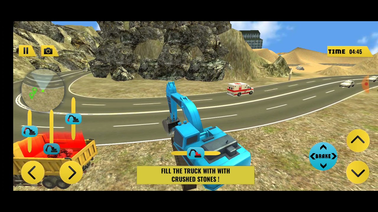 game excavator mobile excavator game (3) YouTube