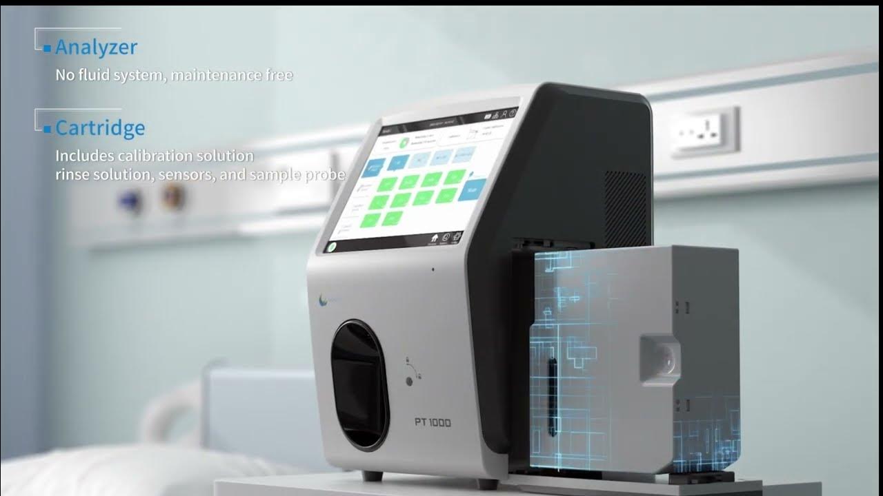 PT1000 blood gas analyzer Promotional video YouTube