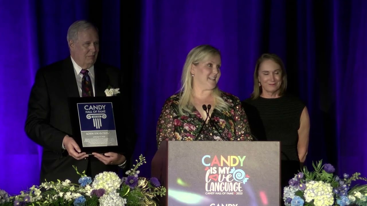 Candy Hall of Fame 2025 - Robin Gutridge Acceptance Speech (CHoF)