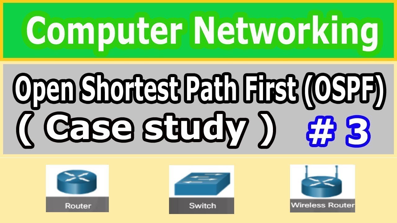 cisco ospf case study